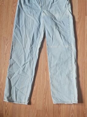 Simons Icône Asymmetrical Wide Leg Jeans